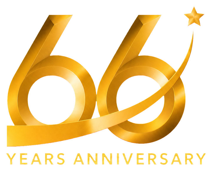 BCA 66 years anniversary mark